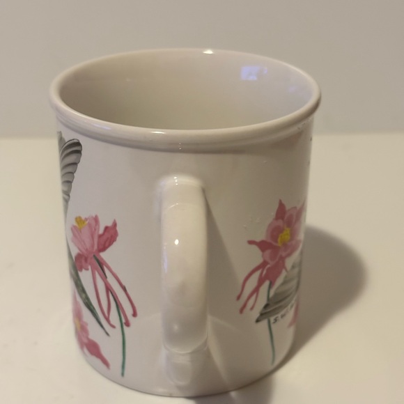 Hummingbird Floral Ceramic Mug - Picture 2 of 13
